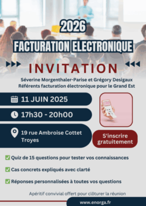 📢 Réforme 2026 : Facturation Électronique – Venez chercher des réponses à vos questions !